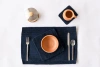 Loom Imports Handwoven Wool Placemat Set In Blue
