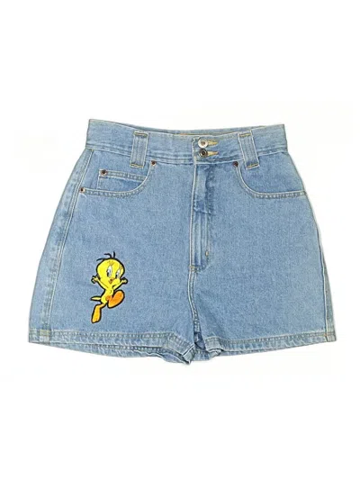 Pre-owned Looney Tunes Denim Shorts In Blue