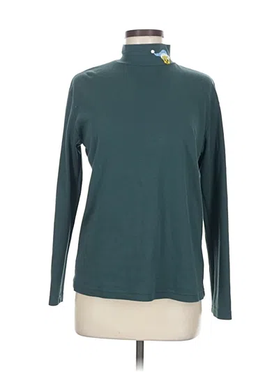 Pre-owned Looney Tunes Long Sleeve Turtleneck In Green