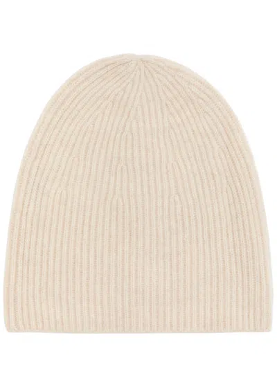 Loop Cashmere Cashmere Beanie In Cream