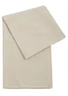 Loop Cashmere Lofty Blanket Cashmere Scarf In Cream