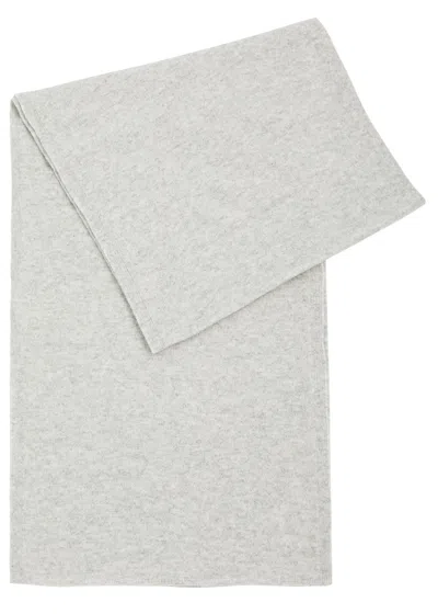 Loop Cashmere Lofty Cashmere Scarf In Light Grey