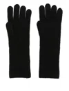 Loop Cashmere Loop Gloves In Black