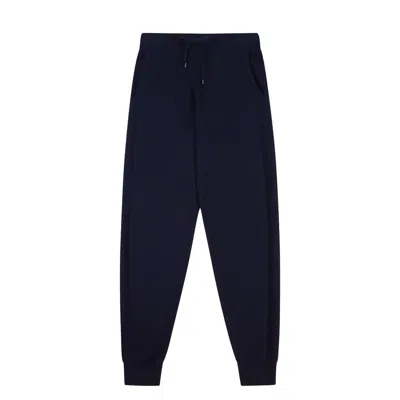 Loop Cashmere Women's Blue Cashmere Joggers In Midnight