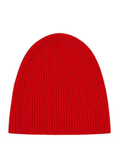 Loop Cashmere Women's Cashmere Beanie In Fiery Postbox Red