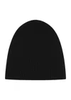 Loop Cashmere Women's Cashmere Beanie In Rich Black In Black