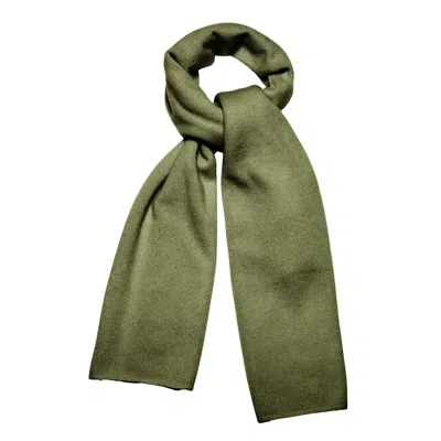 Loop Cashmere Women's Cashmere Lofty Blanket Scarf In Khaki Green