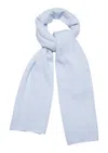 Loop Cashmere Women's Cashmere Lofty Blanket Scarf In Soft Whisper Blue In Blue