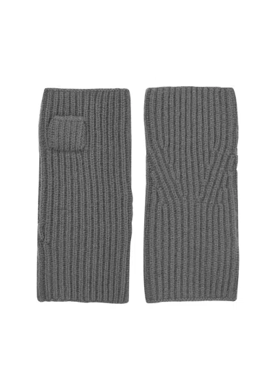 Loop Cashmere Women's Cashmere Mitt In Pewter Grey