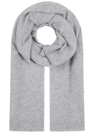 Loop Cashmere Women's Featherweight Scarf In Foggy Grey In Gray