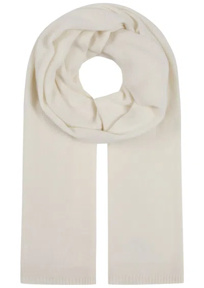 Loop Cashmere Women's Featherweight Scarf In Snow White