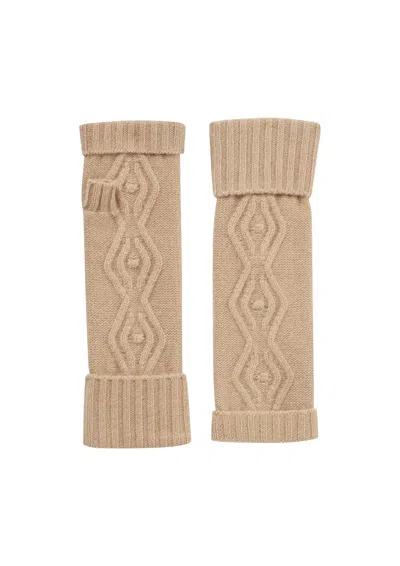 Loop Cashmere Women's Neutrals Mitt In Chanterelle In Brown