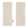 Loop Cashmere Women's White Cashmere Mitt In Snow In White