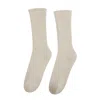 Loop Cashmere Women's White Cashmere Sock In Snow In White