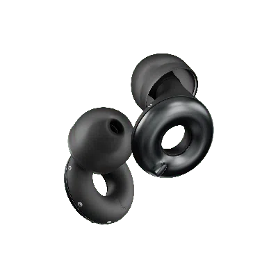 Loop Earplugs Earplugs 3-in-1 Noise Control In Black