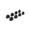 Loop Earplugs Loop Dream™ Foam-silicone Ear Tips In Black
