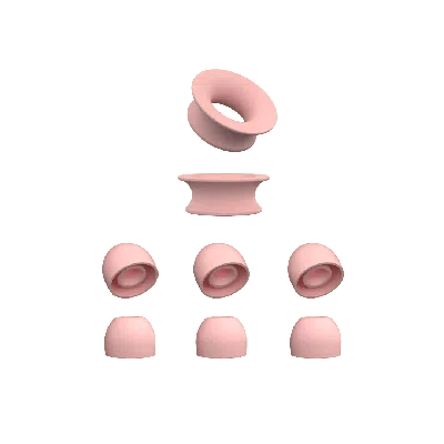 Loop Earplugs Loop Quiet 1 Ear Tips + Loop Mute In Pink