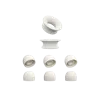 Loop Earplugs Quiet 1 Ear Tips + Loop Mute In Zen White