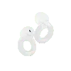 Loop Engage 2 Earplugs For Social Gatherings, Conversation, Parenting & More In White