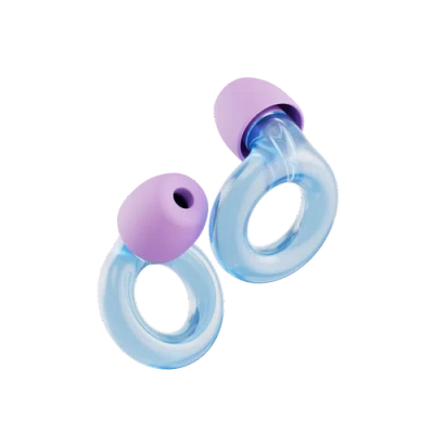 Loop Engage Kids 2 Earplugs (6-12 Yrs) For Focus, Anxiety & Stress In Blue