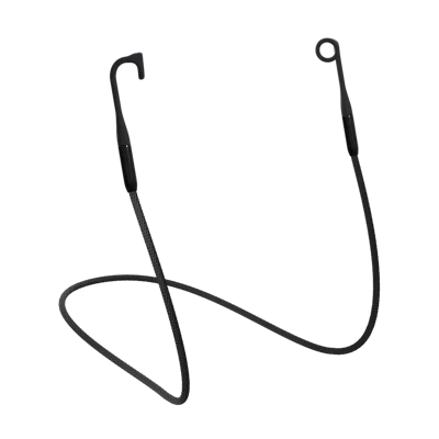 Loop Link Connector Cord For  Earplugs Magnetic Safety Cord In Gray