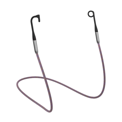 Loop Link Connector Cord For  Earplugs Magnetic Safety Cord In Purple