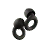 Loop Quiet 2 Earplugs For Sleep, Focus, Travel & Commutes In Black