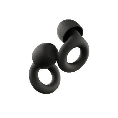Loop Quiet 2 Earplugs For Sleep, Focus, Travel & Commutes In Black