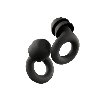 Loop United States Earplugs For Focus & Travel In Black