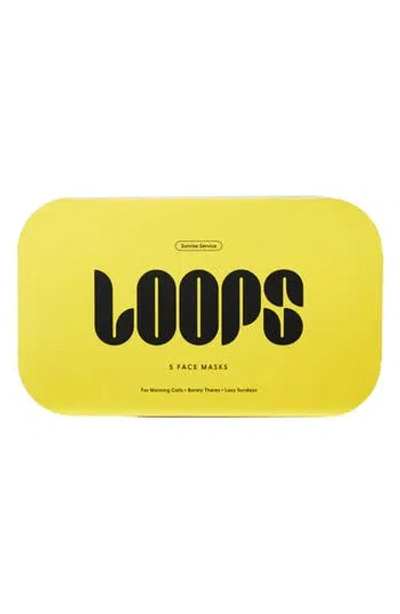 Loops 5-pack Sunrise Service Brightening Mask