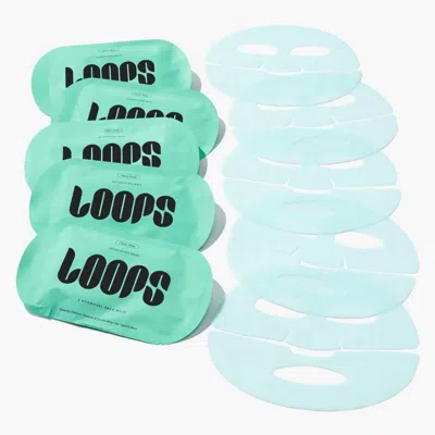 Loops Clean Slate Detoxifying Hydrogel Face Mask Set