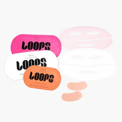 Loops Dew Crew Assorted Hydrogel Eye & Face Masks Set