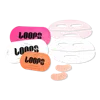 Loops Dew Crew Hydrogel Face & Eye Mask 3 Piece Set