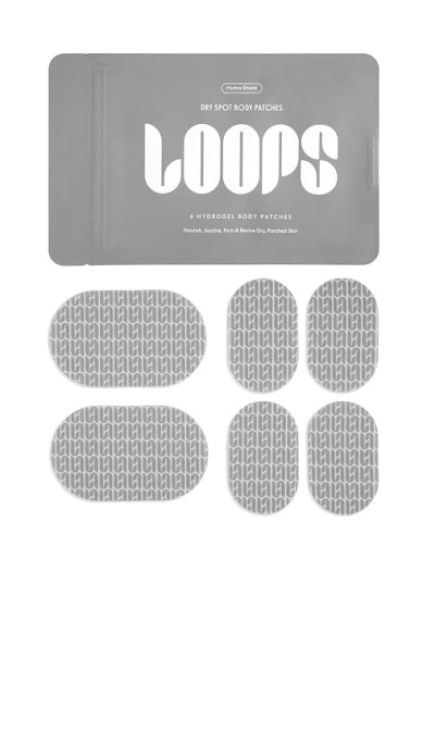 Loops Hydra Shield Hydrating Hydrogel Body Patches In Transparent
