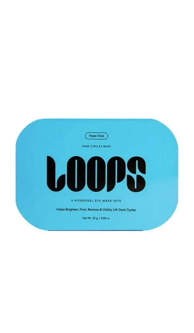 Loops Hyper Eyes Dark Circles Hydrogel Eye Mask In Transparent