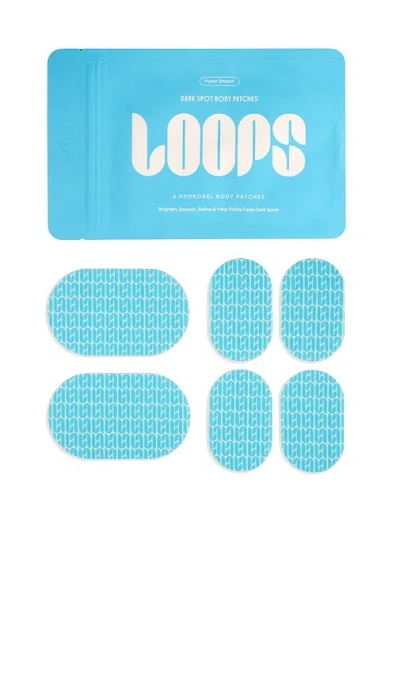 Loops Hyper Smooth Dark Spot Hydrogel Body Patches In Blue
