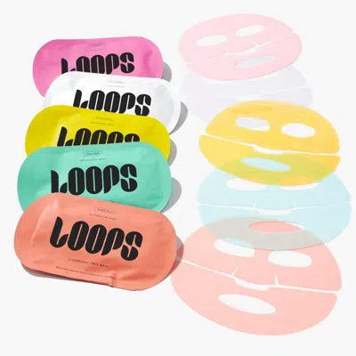 Loops Variety Loop Assorted Hydrogel Face Masks Set