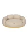 Looty Small Camelia Dog Sofa In Sand