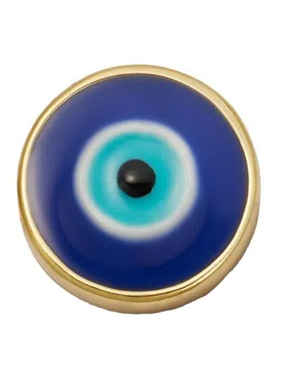 Loquet 18k Yellow Gold Evil Eye Charm