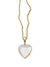 Loquet 18k Yellow Gold Midi Heart Locket In Gold