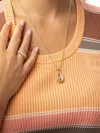 Loquet 18kt Yellow Gold Pineapple Diamond Necklace In Gold