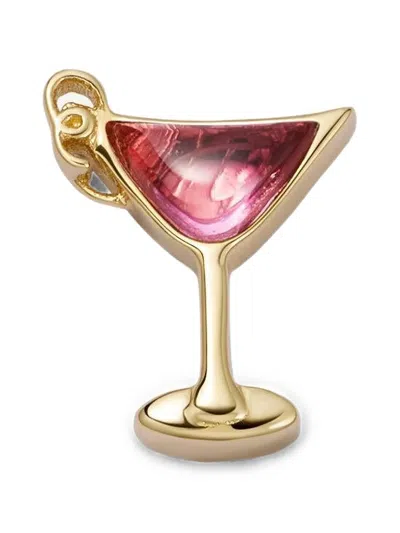 Loquet Cosmopolitan Tourmaline Charm In Gold