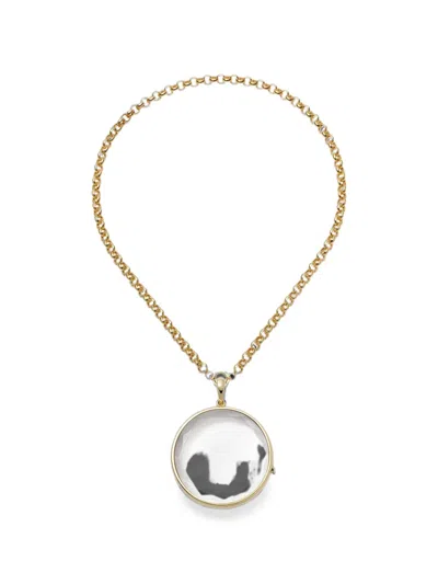 Loquet Jupiter Locket-pendant Necklace In Gold