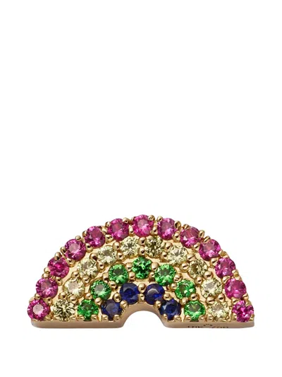 Loquet Multi-stone Rainbow Charm