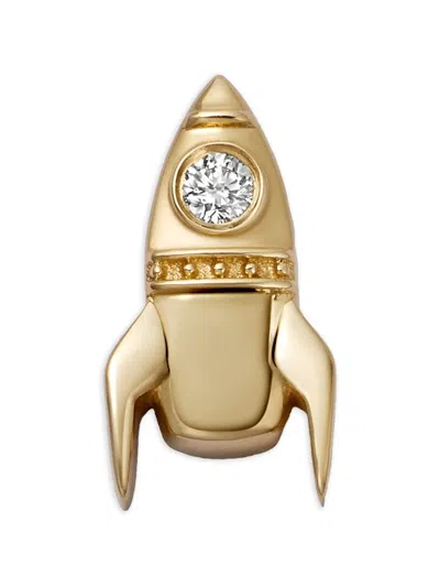 Loquet Pocket Rocket Diamond Charm In Gold