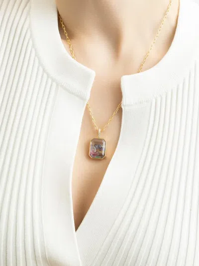 Loquet September Sapphire Birthstone Charm In Blue