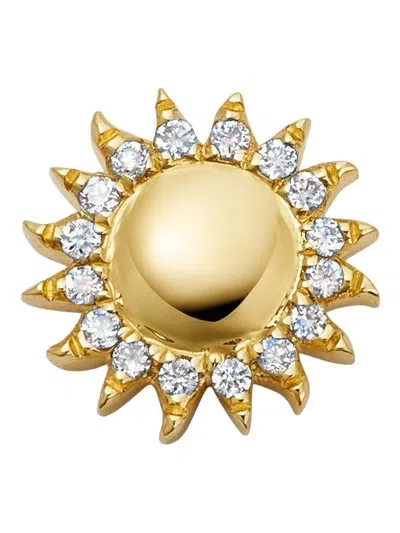 Loquet Sunshine Diamond Locket Charm In Gold