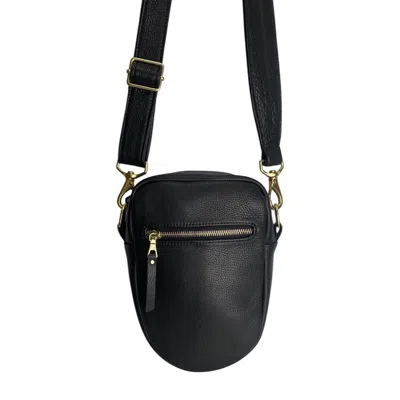 Lëora Lëather Women's Black / Gold The Large Tooli Purse