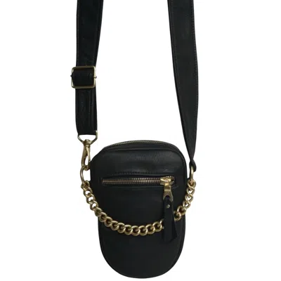 Lëora Lëather Women's Black / Gold The Tooli Purse