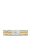 Loraida Blade Double Diamond Ring In Gold